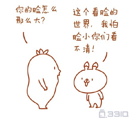 当别人说你脸大的时候,你应该这样回应! 33IQ让