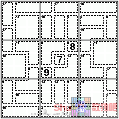 杀手数独介绍,基本元素及入门