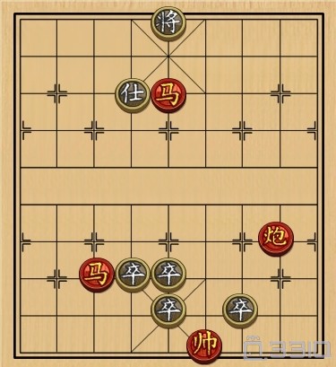 红方先手，如何能胜？ #114973-象棋残局-棋牌世界-33IQ