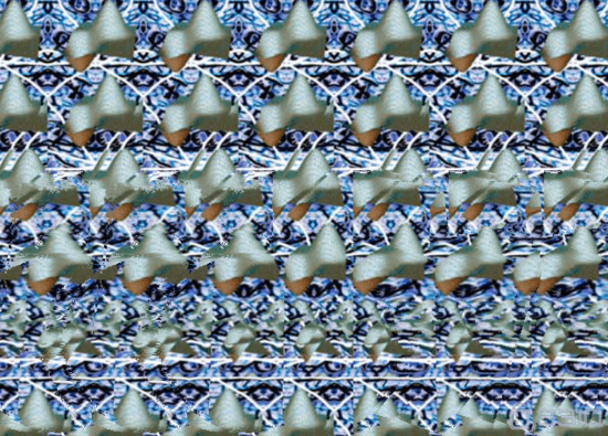 三维立体图,你看到了什么?